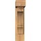Ekena Millwork Balboa Block Smooth Bracket w/ Offset Brace, Western Red Cedar, 5 1/2"W x 16"D x 24"H BKT0604X16X24BOA05SWR - alternate 2